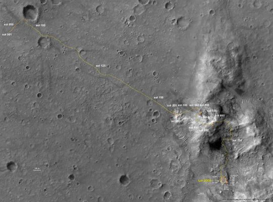 Spirit's Traverse Map, from Sol 1 up to Sol 2000
nessun commento
Parole chiave: Maps