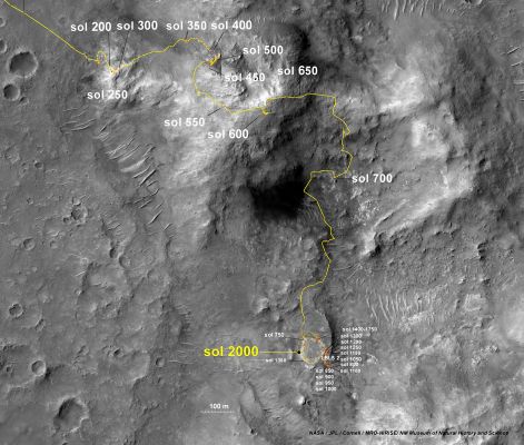 Spirit's Traverse Map, from Sol 200 up to Sol 2000
nessun commento
Parole chiave: Maps