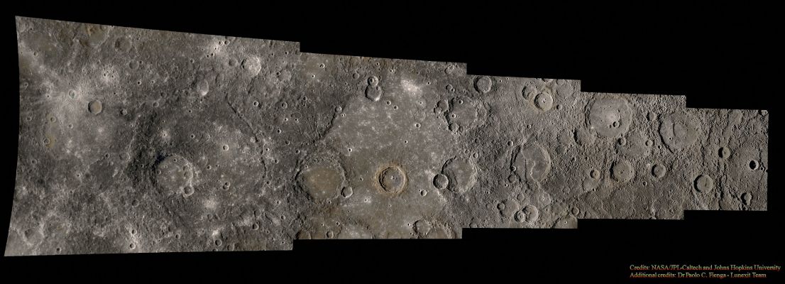 The Surface of Mercury (Absolute Natural Colors; credits for the additional process. and color.: Dr Paolo C. Fienga - Lunexit Team)
nessun commento
Parole chiave: Mercury's Fly-by