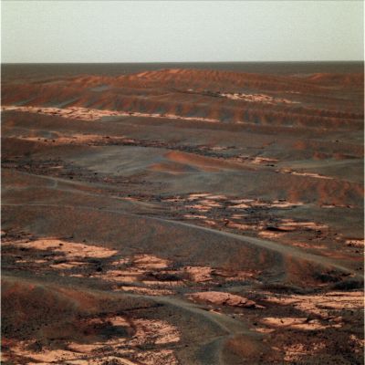 Meridiani's Horizon (natural colors - elab. Keith Laney)
nessun commento
Parole chiave: Martian Horizon - Meridiani Planum