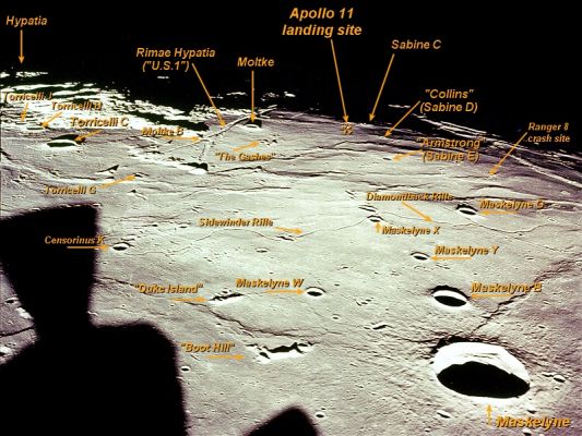 The Eagle has Landed: Apollo 11 Landing Site (from orbit - edited)
nessun commento
Parole chiave: Historical Pictures