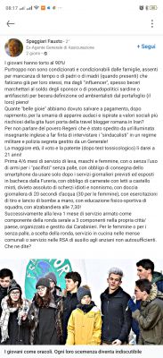Is this the "Youth" - the Future - of the Humankind?!? If so, what a tragedy... (article by Dr Fausto Spaggiari)
Un articolo non afferente all'Universo "Spaziale", bensì all'ormai efferato "Universo Pseudo-Umano". Da leggere e commentare, se volete. Io, umilmente e personalmente, condivido ogni parola. Voi?!?
Parole chiave: Articoli