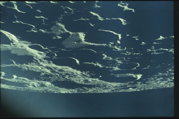 AS 17-162-24103 - Rumford and Orlov Crater
Image Collection:  35mm Nikon 
Mission:  17 
Magazine:  162 
Magazine Letter:  SS 
Revolution:  15 
Latitude:  25,4° South
Longitude: 168,5° West
Lens Focal Length:  55 mm 
Camera Tilt:  65° 
Camera Azimuth:  237 
Camera Altitude:  112 Km 
Sun Elevation (on Local Horizon):  2° 
Description:  RUMFORD, ORLOV 
Film Width:  35 mm 
Film Color:  color
Parole chiave: The Moon from orbit - Craters - Rumford and Orlov