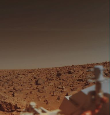 Utopian Horizon (Frame Viking Lander 2 n. 22a018 - Absolute Natural Colors; credits for the additional process. and color.: Dr Paolo C. Fienga and Marco Faccin/Lunar Explorer Italia/Italian Planetary Foundation) 
nessun commento
Parole chiave: Martian Horizon - Utopia Planitia