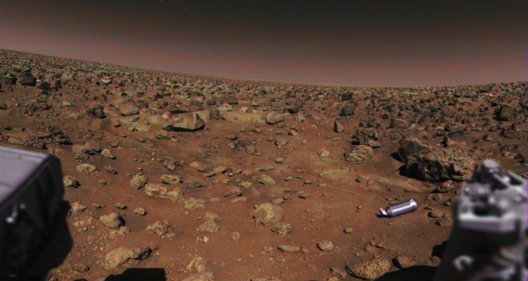 Rocky Panorama with Dark Sky over Utopia Planitia (Frame Viking Lander 2 n. 22a036 - RAW Natural Colors; credits for the additional process. and color.: Elisabetta Bonora and Marco Faccin/Lunar Explorer Italia/Italian Planetary Foundation)
nessun commento
Parole chiave: Martian Horizon - Utopia Planitia