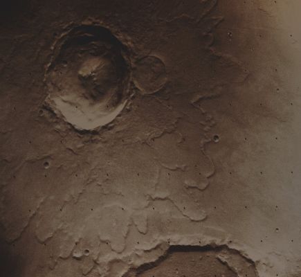 Frame Viking Orbiter 1 n. 003a07 (Natural Colors; credits for the additional process. and color.: Dr Paolo C. Fienga - Lunexit Team)
nessun commento
Parole chiave: Mars from orbit - Craters - Unnamed Crater with Central Peak