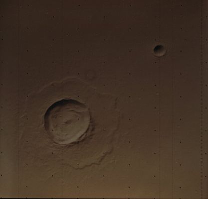 Frame Viking Orbiter 1 n. 010a56 (Natural Colors; credits for the additional process. and color.: Dr Paolo C. Fienga - Lunexit Team)
nessun commento
Parole chiave: Mars from orbit - Craters - Unnamed Crater with Pedestal