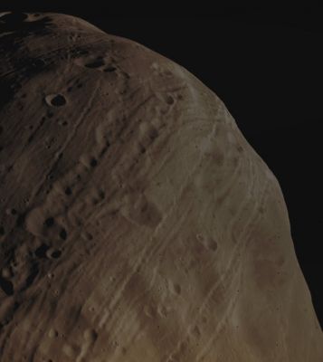 More "Surface Striations" on Phobos - frame Viking Orbiter 1, n. 343a15 (Absolute Natural Colors; credits for the additional process. and color: Dr Paolo C. Fienga - Lunexit Team)
nessun commento
Parole chiave: Mars' Moons - Phobos