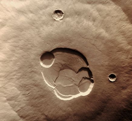 Frame Viking Orbiter 1 n. 890a68 (Natural Colors; credits for the additional process. and color.: Dr Paolo C. Fienga - Lunexit Team)
nessun commento
Parole chiave: Mars from orbit - Volcanoes - Ascraeus Mons' Summit Caldera